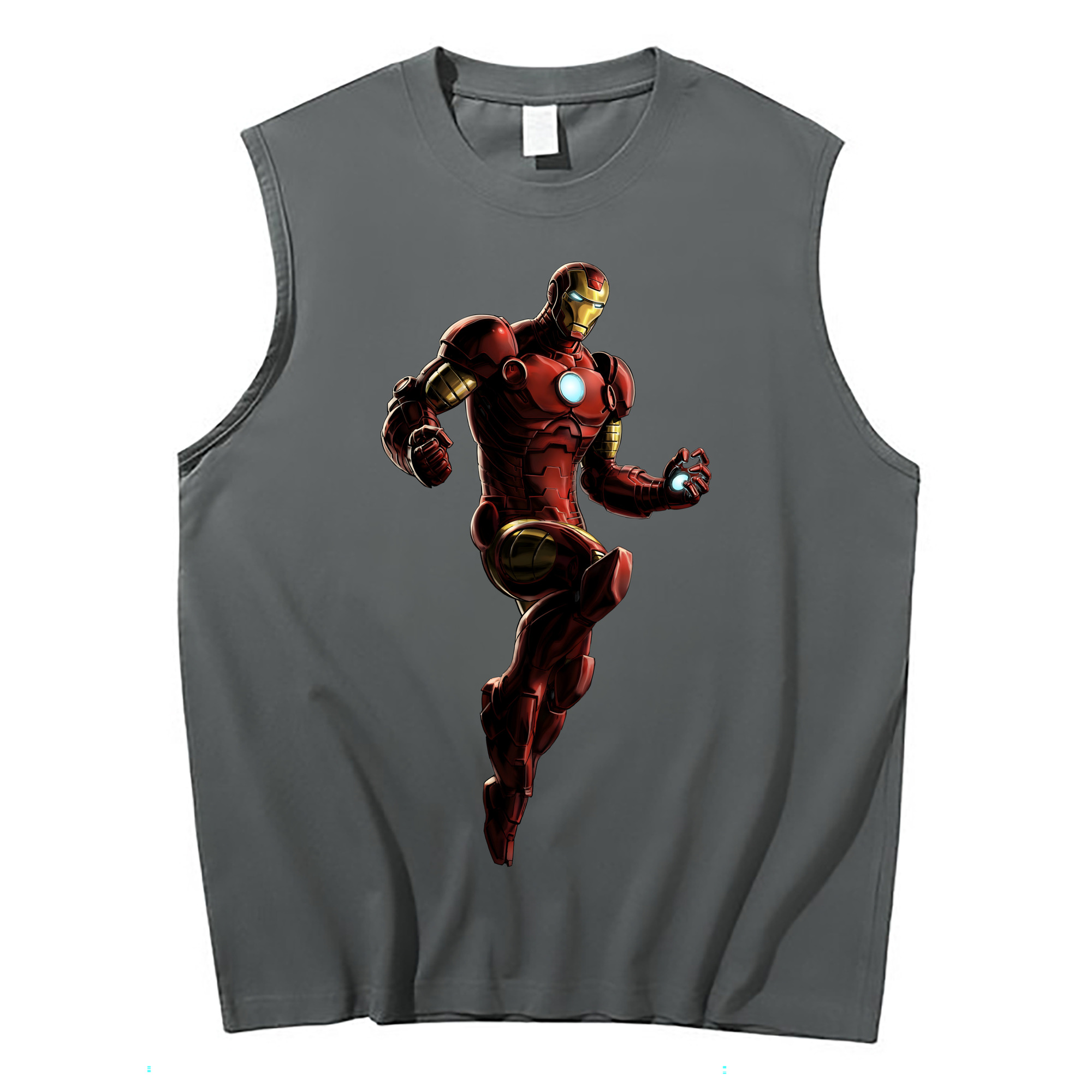 （画像用） アベンジャーズ The Avengers コットン100％タンクトップ（フロントプリント）